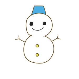 雪だるまのイラストの簡単でかわいい書き方とは イラストの簡単な