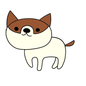 犬 イラスト かわいい