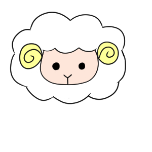 羊のイラストの簡単な書き方 初心者でも描けるコツは イラストの簡単な書き方あつめました