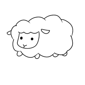 羊のイラストの簡単な書き方 初心者でも描けるコツは? | イラストの 