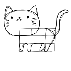 猫のイラストの簡単な書き方 初心者でも描けるコツは イラストの