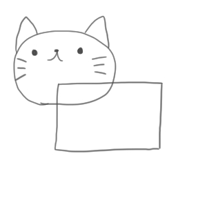 猫 イラスト 簡単