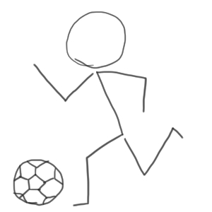 サッカーの書き方 イラストを簡単に初心者でも描くコツは イラストの簡単な書き方あつめました