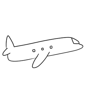 75 手書き ボールペン 飛行機 イラスト ただのディズニー画像