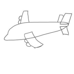 飛行機のイラストの簡単な書き方 初心者でも描けるコツは? | イラスト