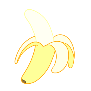バナナの書き方は イラストを簡単に描くポイントは イラストの簡単な書き方あつめました