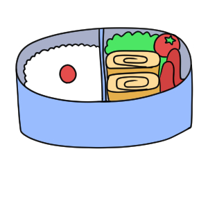 弁当 イラスト 簡単