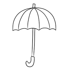 傘 書き方