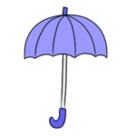傘の書き方 イラストを簡単に描くポイントは?