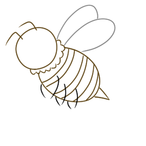 蜂 イラスト かわいい