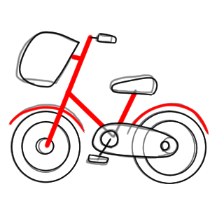 トップ100 自転車 イラスト 手書き すべてのイラスト画像