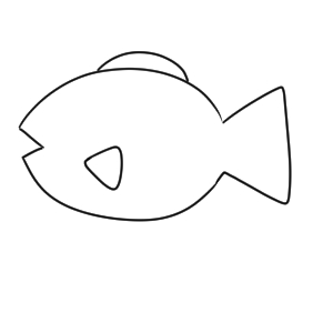魚 書き方