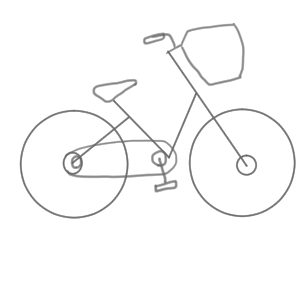 自転車の書き方 イラストを簡単に描くポイントは イラストの簡単な書き方あつめました