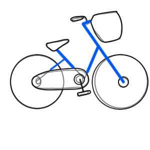 自転車の書き方 イラストを簡単に描くポイントは イラストの簡単な書き方あつめました