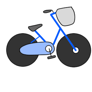 自転車 イラスト