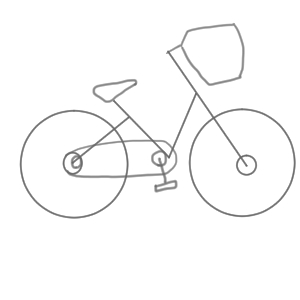 自転車 イラスト