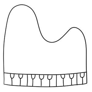 ピアノの書き方は イラストを簡単に描くポイントは イラストの簡単