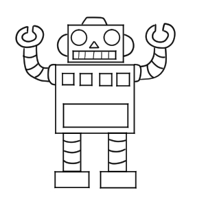 ロボットの書き方 イラストを簡単に描くポイントは イラストの簡単な書き方あつめました