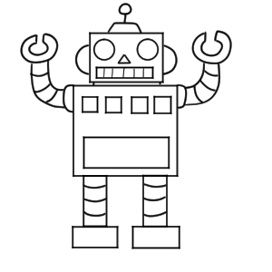 ロボットの書き方 イラストを簡単に描くポイントは イラストの簡単な書き方あつめました