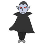 ドラキュラのイラストの簡単な書き方 初心者でも描ける?