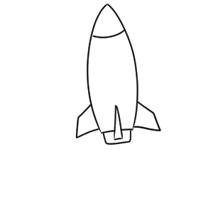 ロケット 書き方