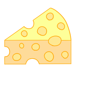 チーズ 書き方