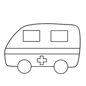 救急車 イラスト 簡単