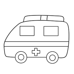 救急車 イラスト 簡単