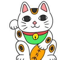 招き猫 イラスト 簡単