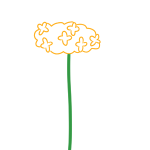 菜の花 イラスト 描き方