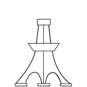 東京タワー イラスト 簡単