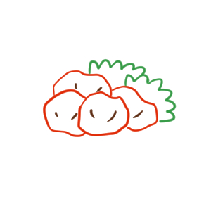 唐揚げ イラスト 描き方