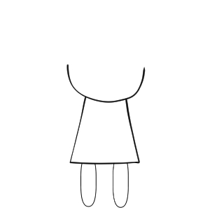 人形 イラスト 書き方