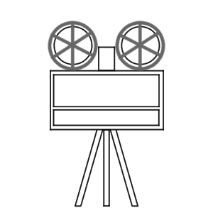 映画 イラスト 簡単