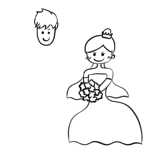 結婚のイラストを簡単に 手書きでの書き方は イラストの簡単な書き方あつめました