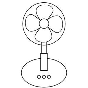 扇風機のイラストの簡単な書き方は 手書きで描くポイントは イラストの簡単な書き方あつめました