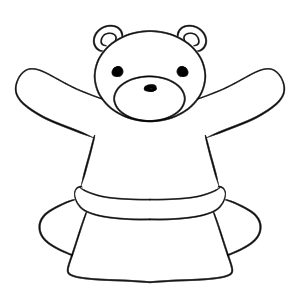 相撲 イラスト 簡単