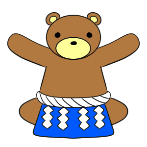 相撲 イラスト 簡単