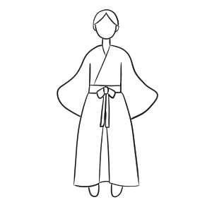 巫女 イラスト 簡単 描き方