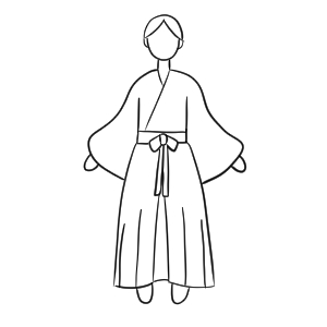 巫女 イラスト 簡単 描き方