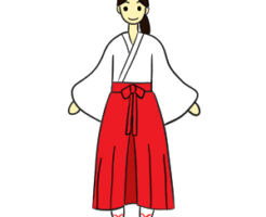 巫女 イラスト 簡単 描き方