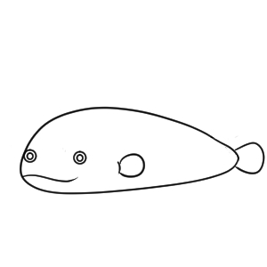 ナマズ イラスト 簡単