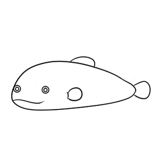 ナマズ イラスト 簡単