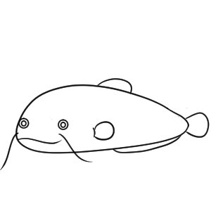 ナマズ イラスト 簡単