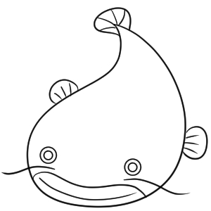 ナマズ イラスト 簡単
