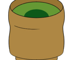 抹茶 イラスト 簡単