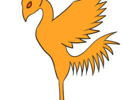 鳳凰 イラスト 簡単