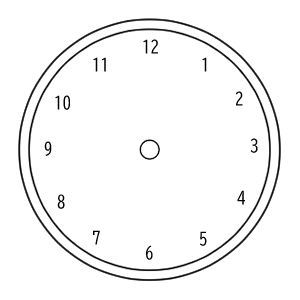 時計 イラスト 手書き