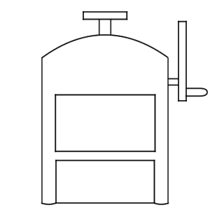 かき氷機 イラスト 簡単