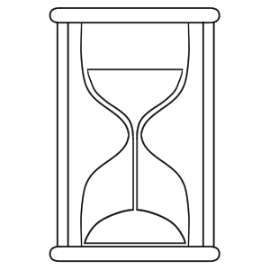 砂時計 イラスト 簡単